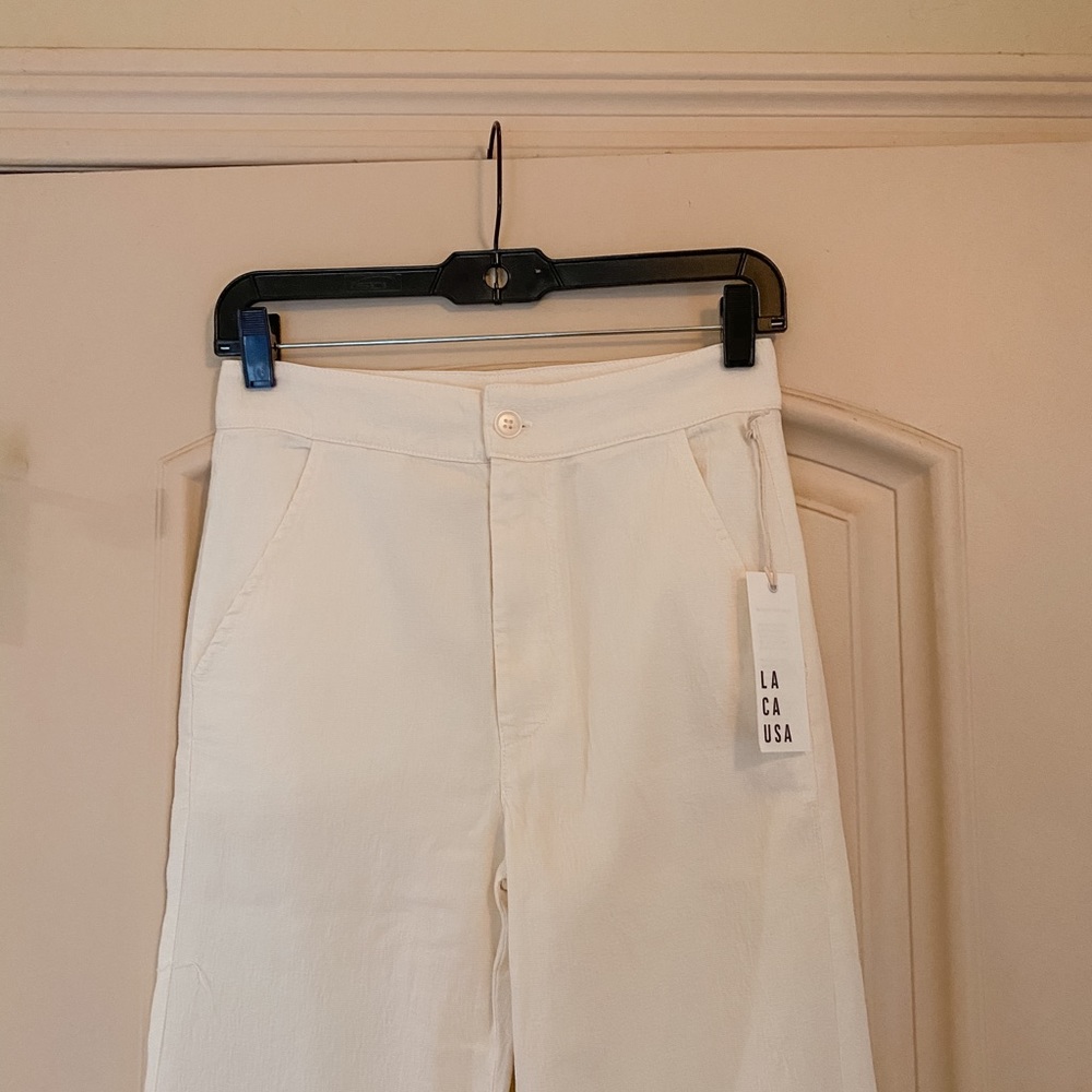 NWT Lacausa Jojo Trousers in Panna Cotta - Picture 5 of 5
